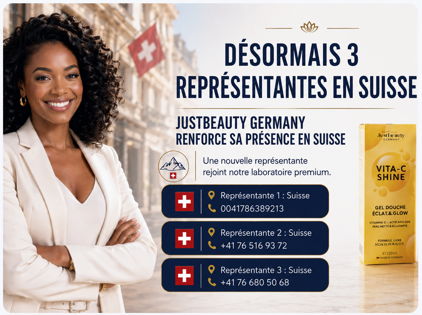 JUSTBEAUTY GERMANY EN SUISSE