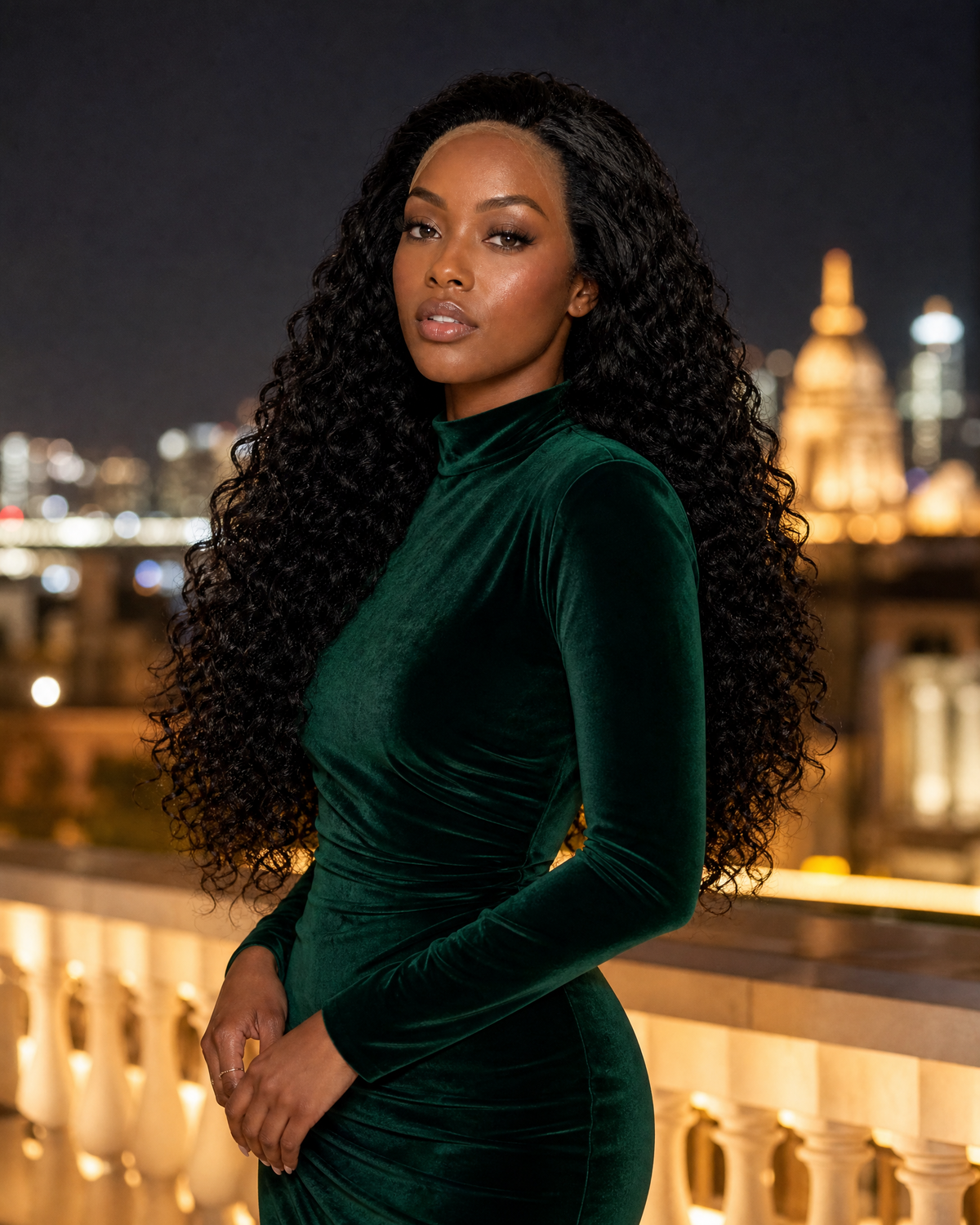 MARY 22″ AFRO CURLY — Perruque longue bouclée, volume somptueux et glamour captivant