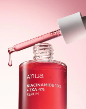 SÉRUM ANUA : NIACINAMIDE 10 % - ACIDE TRANEXAMIQUE 4 % (30ML)