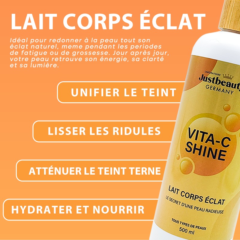 VITA-C SHINE - Lait Corps Eclaircissant 500ml