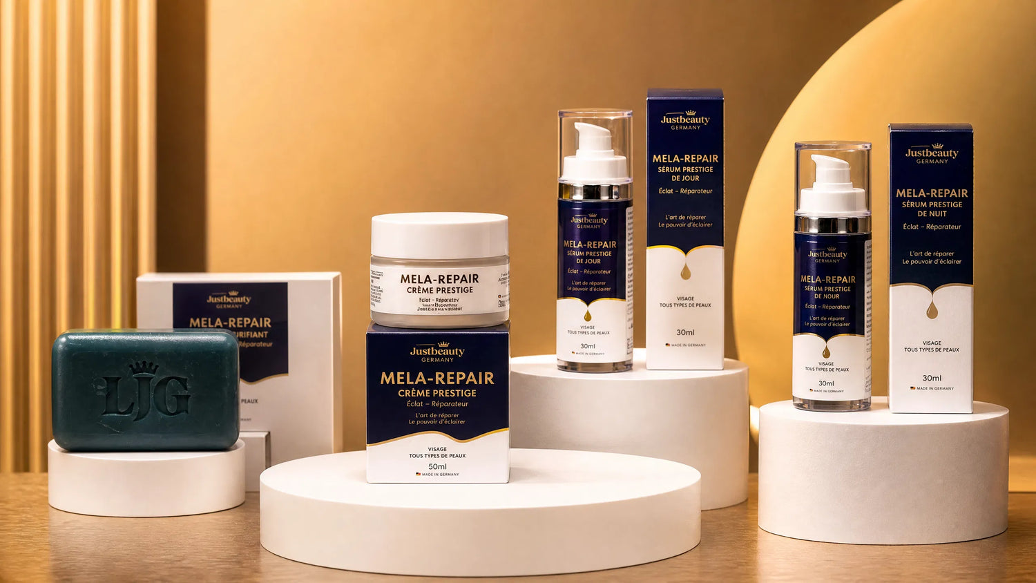 MELA REPAIR – GRANNY KIT: FACIAL RENAISSANCE & ABSOLUTE RADIANCE 4PCS