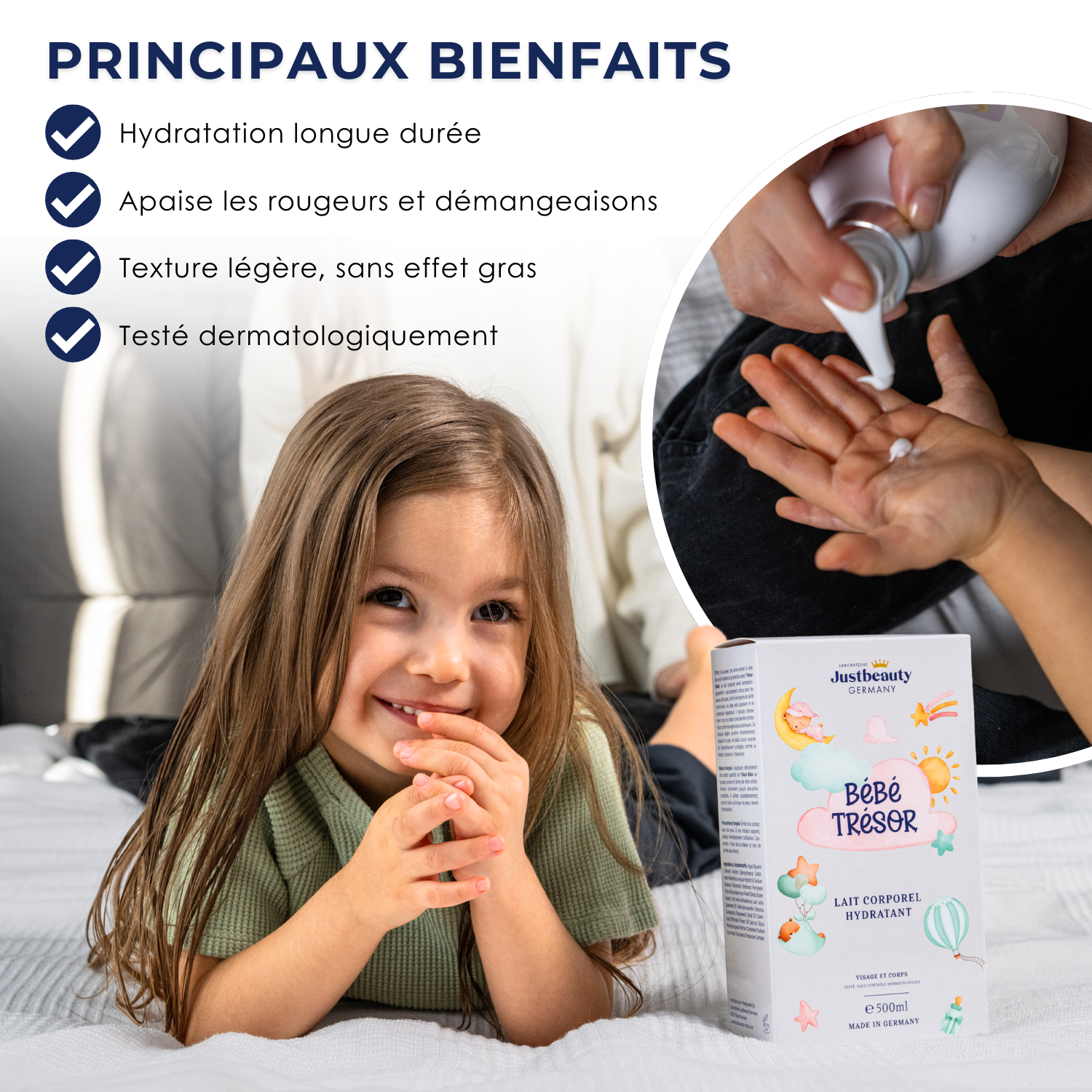 Lait Corporel Nourrissant - solution idéale contre la neurodermite 500ml