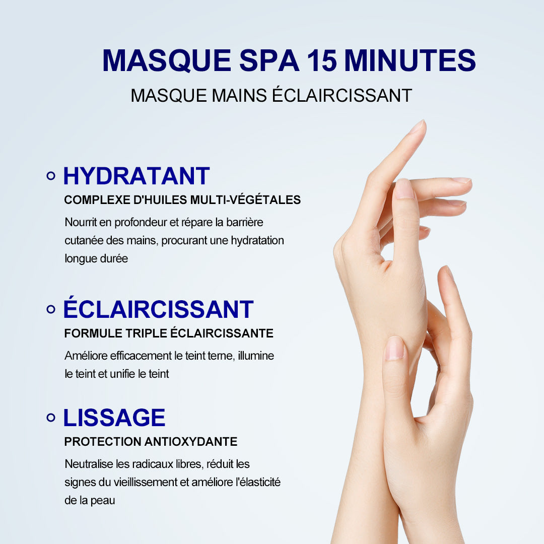 LUMI-HANDS – Masque Peeling Éclaircissant (2x18g)