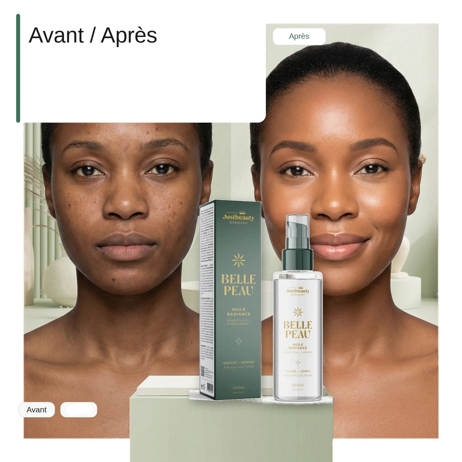 NATÜRLICHES ÖL FÜR SCHÖNE HAUT – GARANTIERT STRAHLEND & SOFORTIGER GLOW 200ml