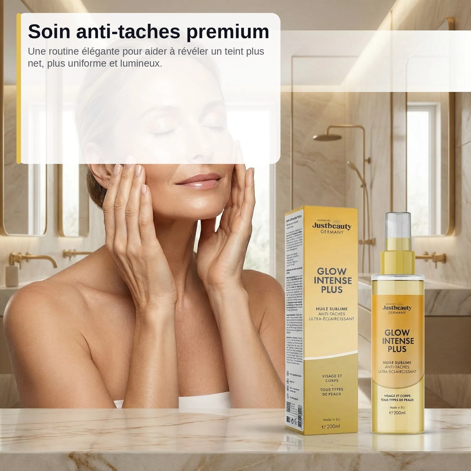 GLOW INTENSE PLUS - HUILE SUBLIME ANTI-TÂCHES 200ml