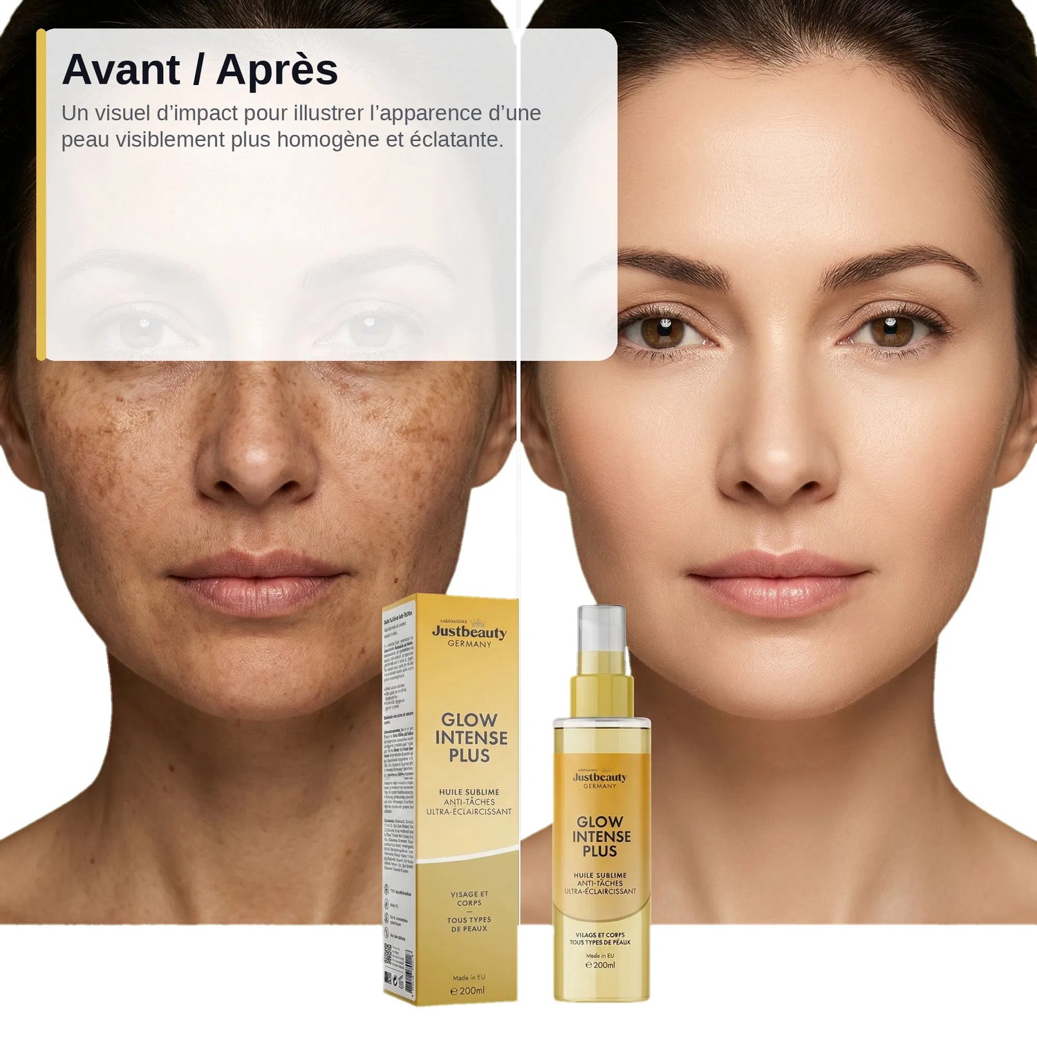 GLOW INTENSE PLUS - HUILE SUBLIME ANTI-TÂCHES 200ml