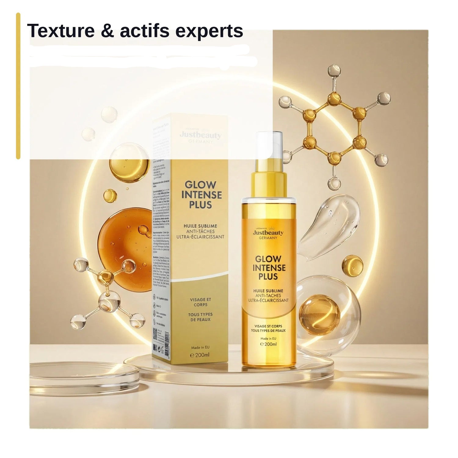 GLOW INTENSE PLUS - HUILE SUBLIME ANTI-TÂCHES 200ml
