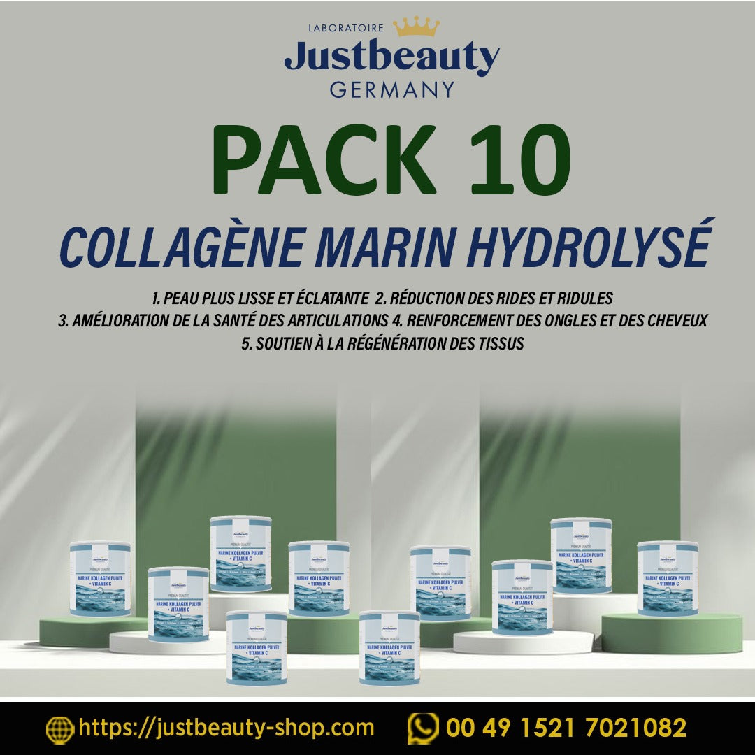 PACK GROSSISTE 10 COLLAGÉNES MARIN + VITAMINE C