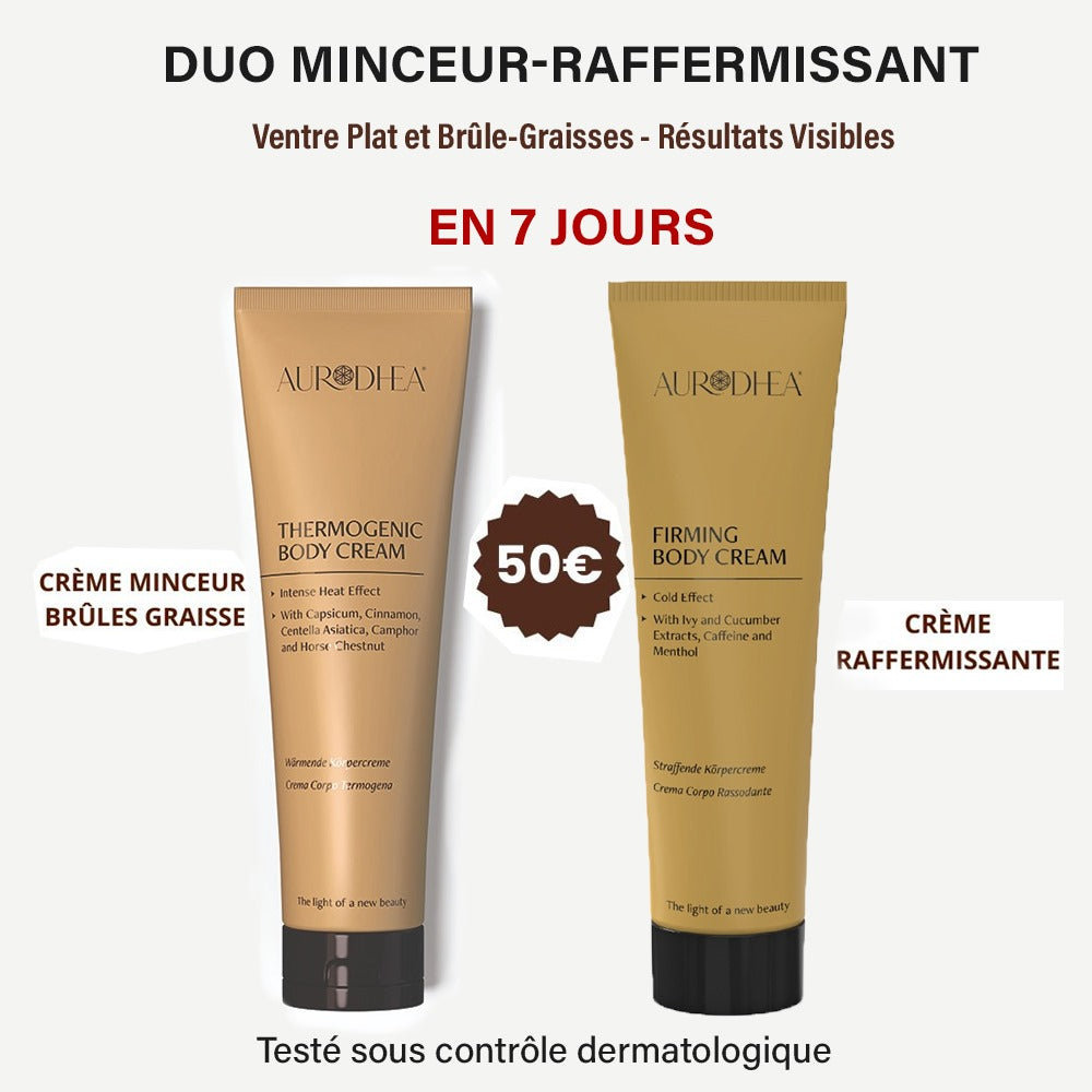 Duo Brûle-Graisse & Ventre Plat Éffet visible dès 7 jours 150ml*2