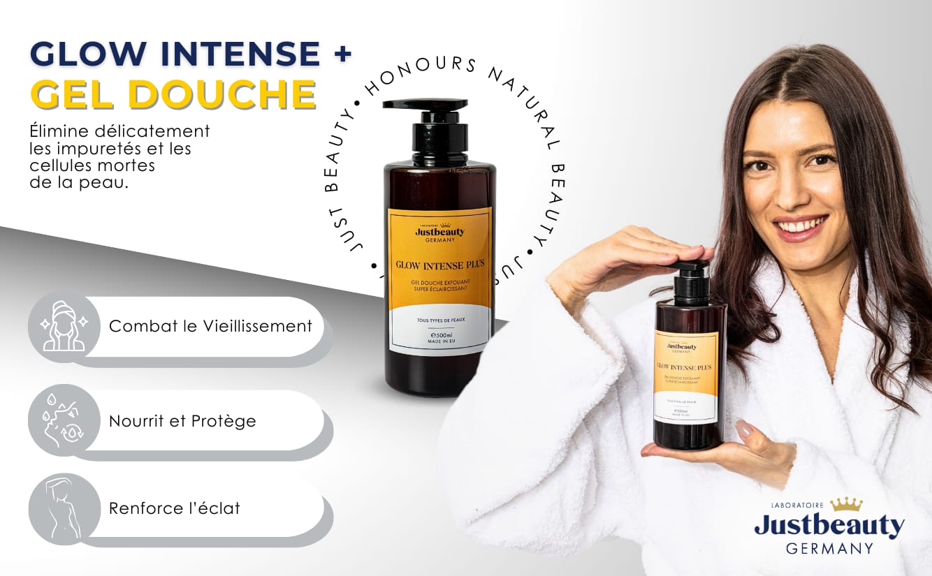 GlowExfoliant – GEL DOUCHE SUPER ÉCLAIRCISSANT - 500ml
