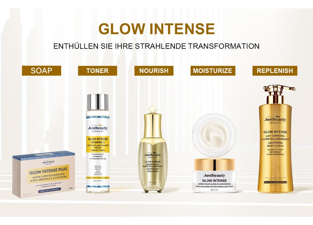 COFFRET GLOW INTENSE – EDITION SAVON 5 SOINS