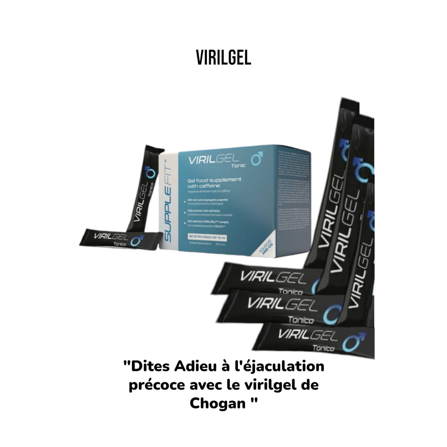 "VIRILGEL : Réveillez Votre Puissance Masculine Naturellement et Sans Effort