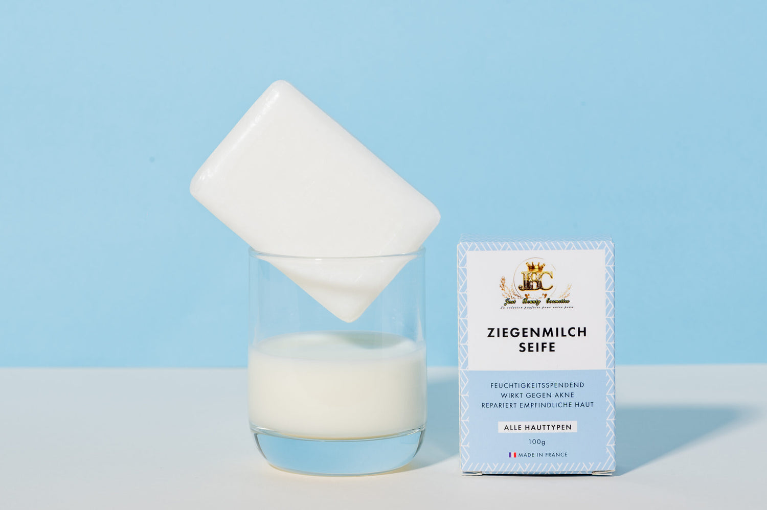 ROYAL GOAT MILK – Savon Artisanal au lait de Chèvre 100g