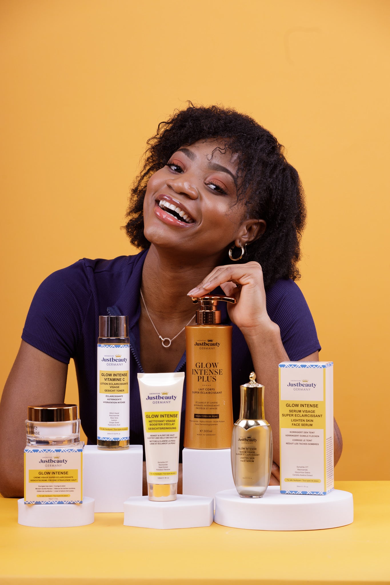 COFFRET GLOW INTENSE – CLEANSER FACIAL – 5PCS