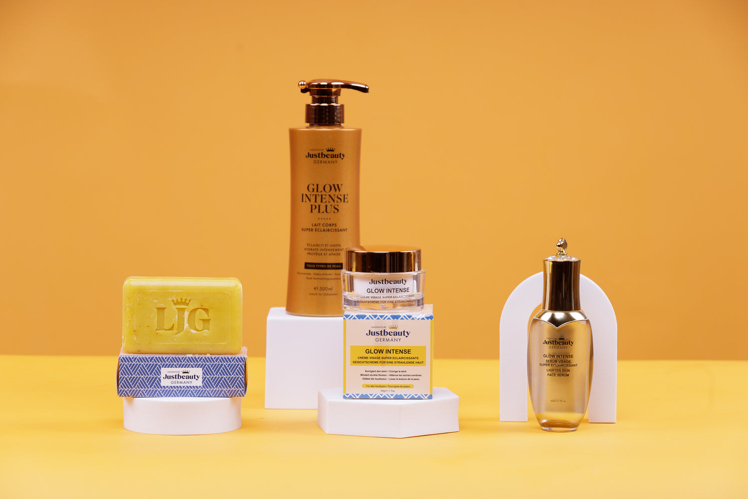 COFFRET GLOW INTENSE – ÉDITION SAVON SOLIDE – 4PCS