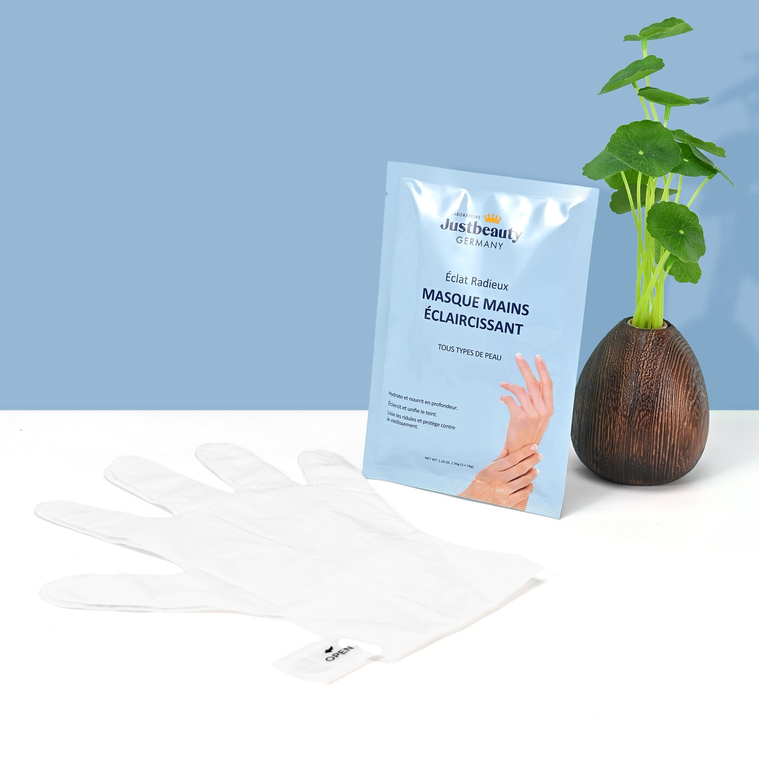 LUMI-HANDS – Masque Peeling Éclaircissant (2x18g)