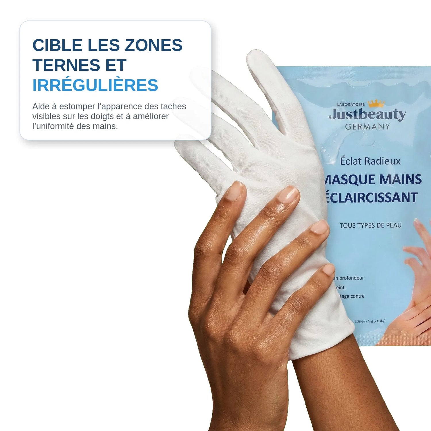 LUMI-HANDS – Aufhellende Peeling-Maske (2x18g)
