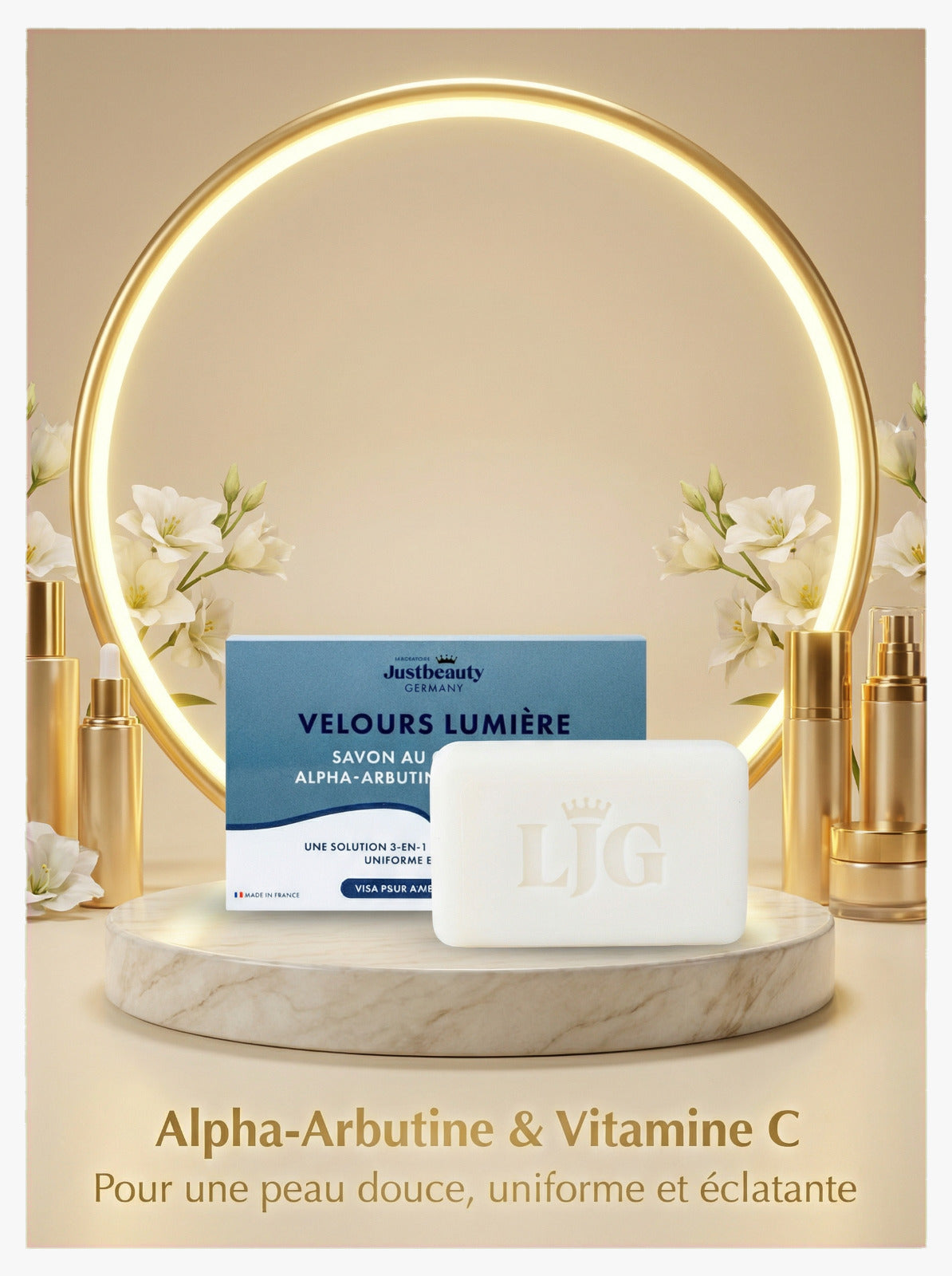 GEHEIMNIS DER JUGEND – KOLLAGEN-ARBUTIN-SEIFE 200g