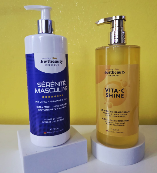 KIT CORPS ÉCLAT & HYDRATATION MASCULIN – CONFORT & LUMINOSITÉ 2PCS