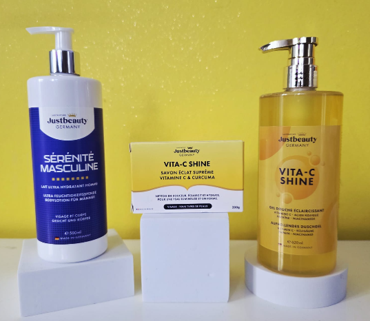 KIT ÉCLAT TOTAL HOMME – PEAU PROPRE, HYDRATÉE & LUMINEUSE