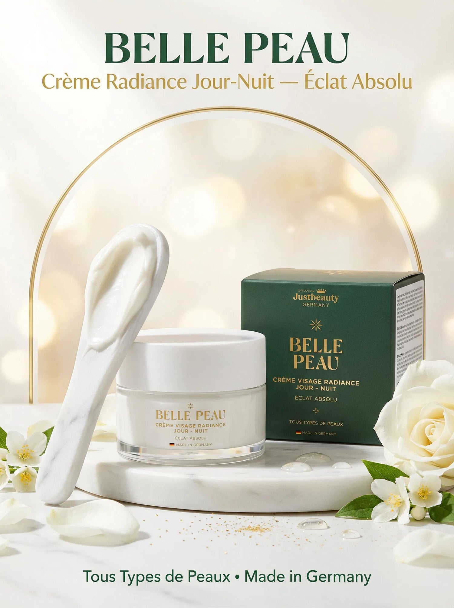 CRÈME VISAGE BELLE PEAU – ÉCLAT & UNIFORMITÉ 50ML
