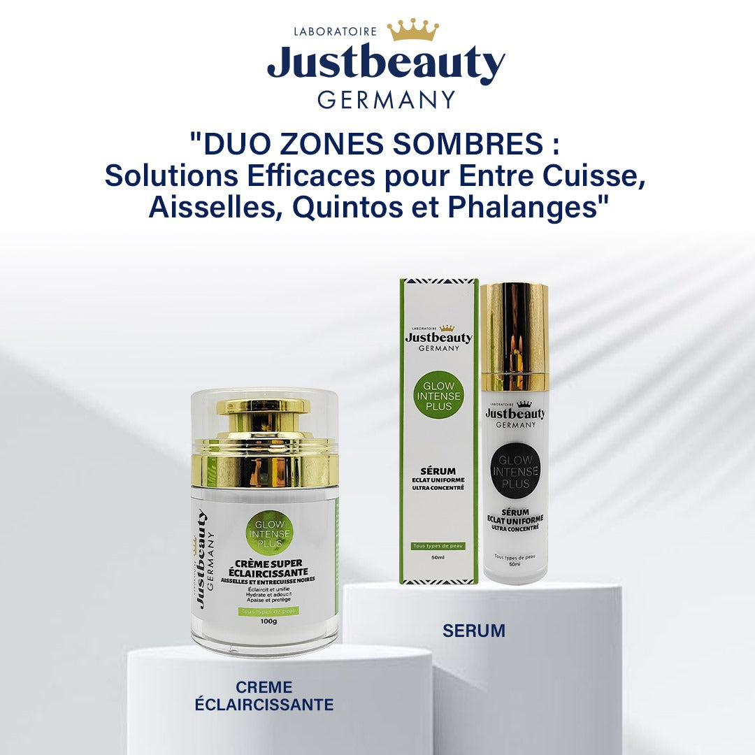 DUO ZONES SOMBRES – CRÈME + SÉRUM ÉCLAIRCISSANTS