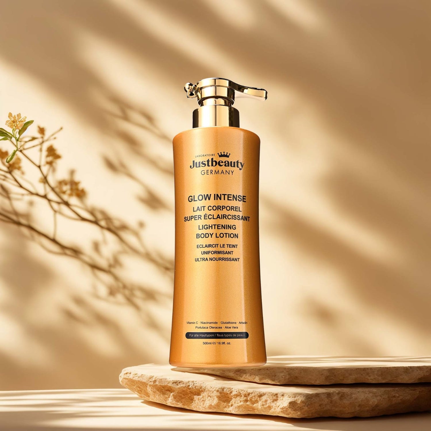 TRIO LUMIÈRE INTENSE – HUILE + LAIT + GEL DOUCHE