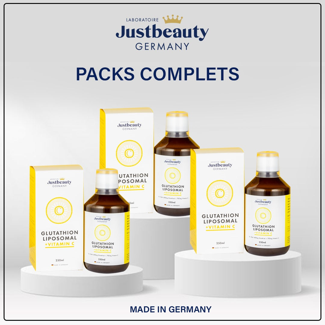 PACK 3 GLUTHATION LIPOSOMAL + VITAMIN C (250ML*3)