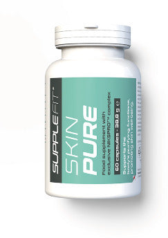 SKIN PURE – Bye Bye l’Acné, Bonjour l’Éclat ! 60 Gelules Made in Italy