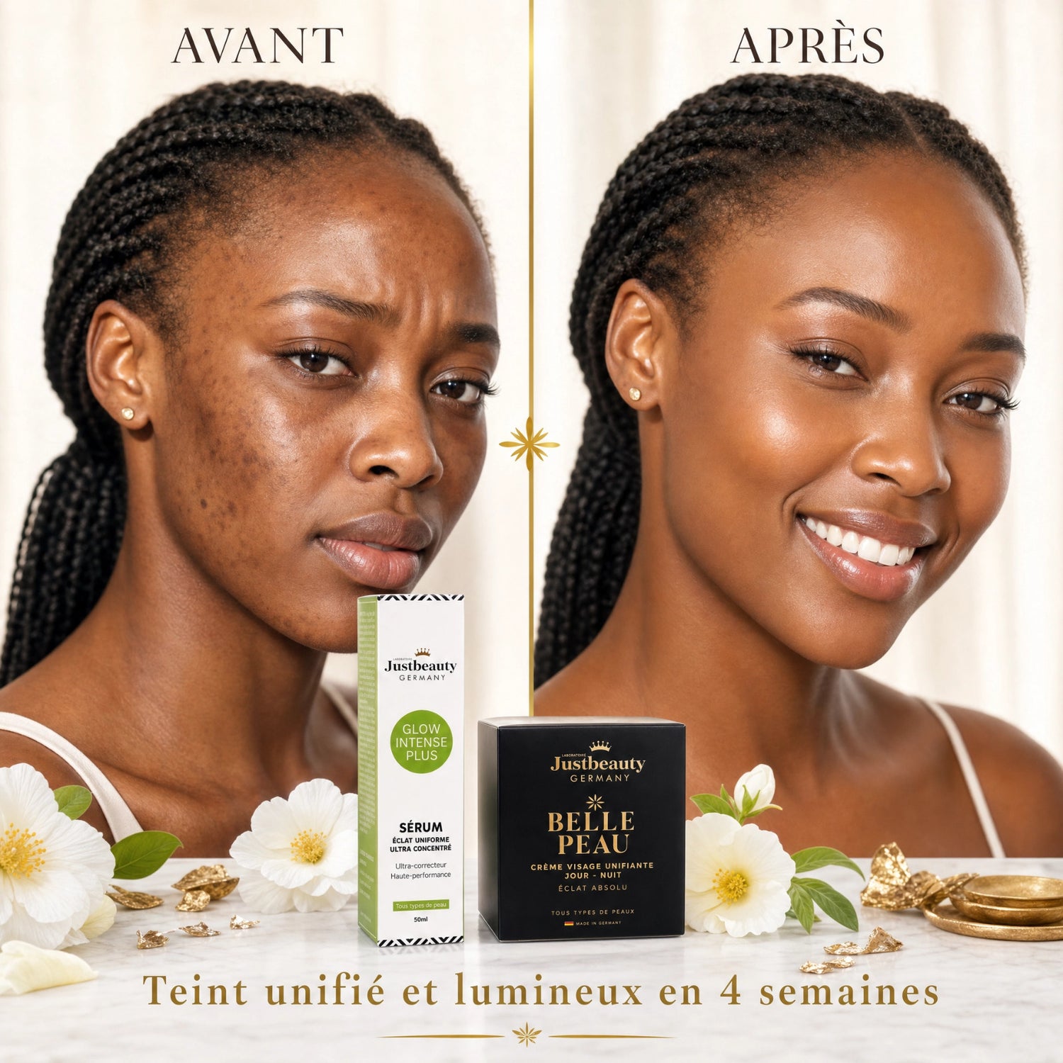 BELLE PEAU FACE DUO – DARK SPOTS, RADIANCE & EVEN SKIN TONE | 2 PIECES