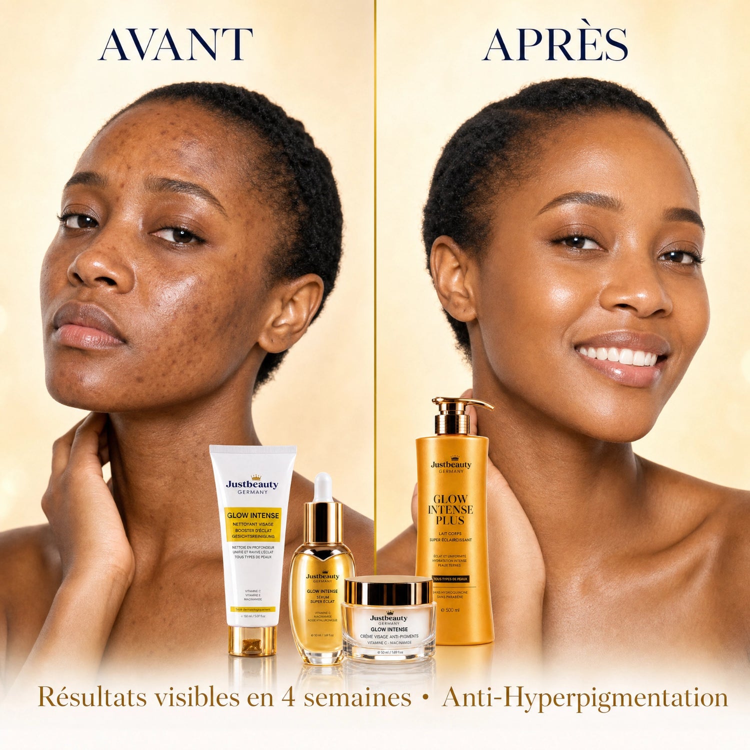 GLOW INTENSE SET – CLEANSER – 4TLG.