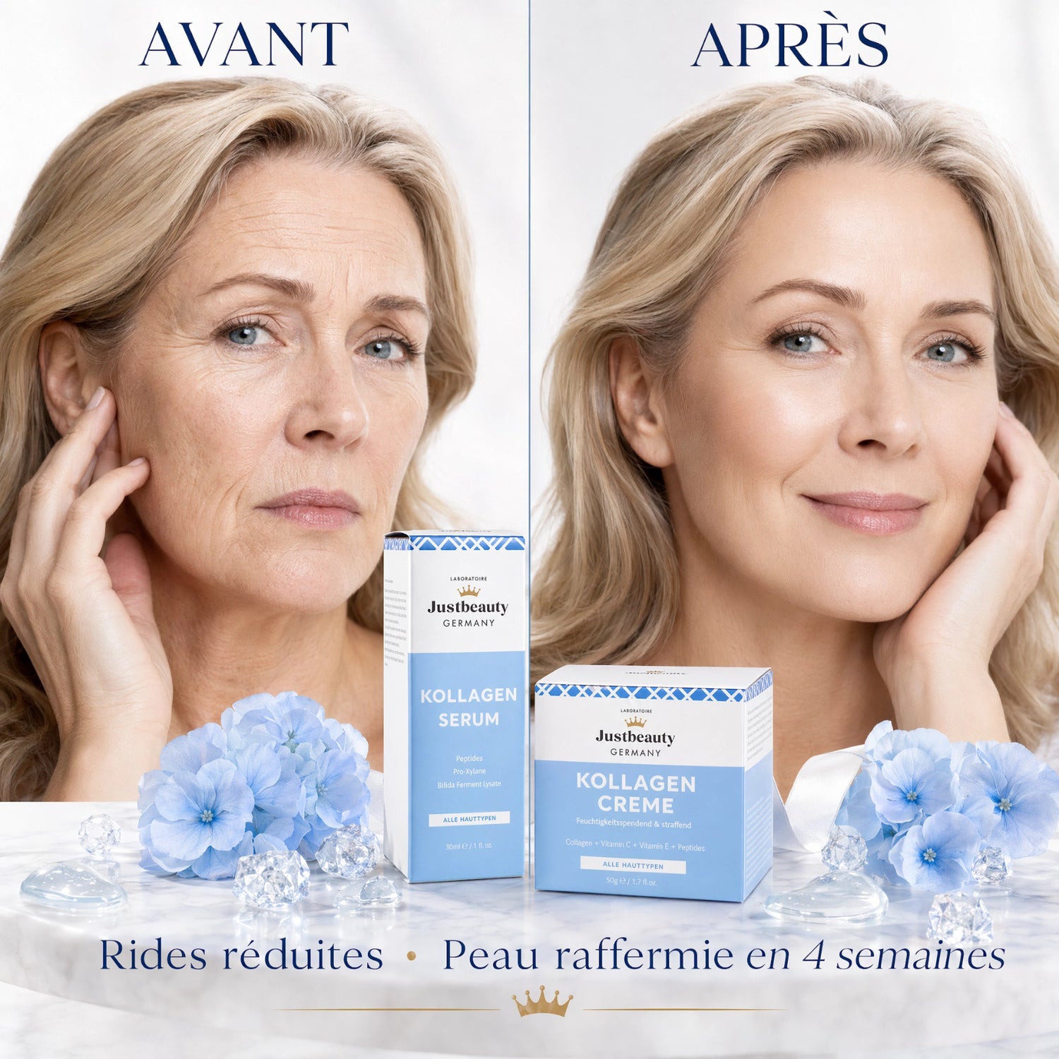 COLLAGEN ANTI-AGING FACE ROUTINE – INTENSE FIRMNESS & REVITALIZED SKIN | 2 PIECES