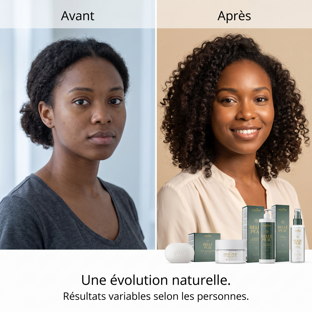 BELLE PEAU – Coffret Luxe Bain d’Hydratation & Éclat Sublime • Rituel pour Peaux Sèches et Déshydratées | 4 pièces
