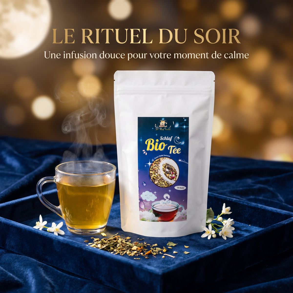 TEE SOMMEIL DOUX BIO – Infusion du Soir | Routine Relaxation - 30 Sachet