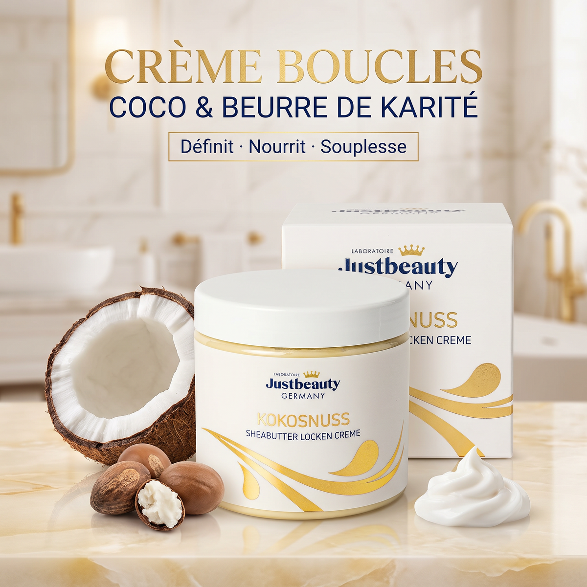 BOUCLES SUBLIMES - CRÈME BOUCLANTE RÉVÉLATRICE