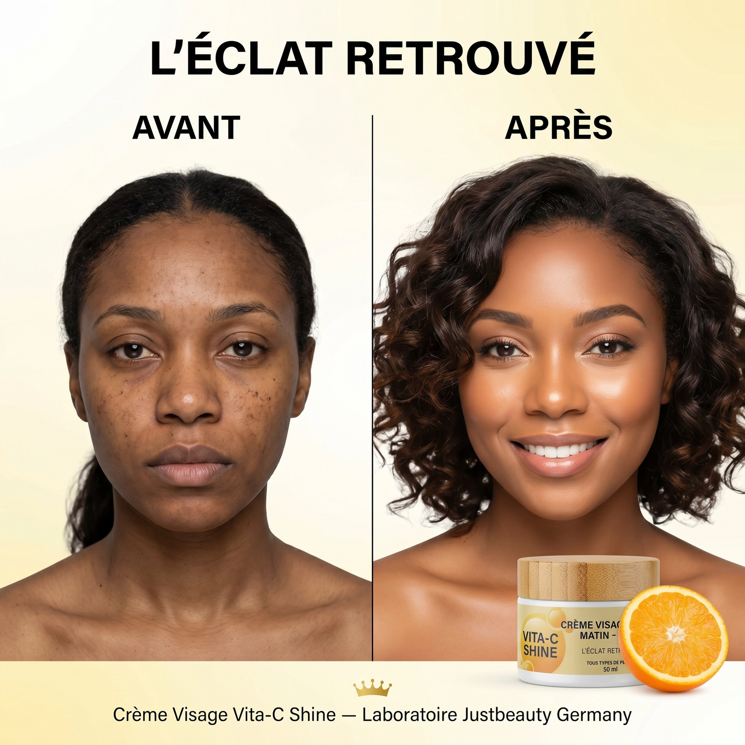 VITA-C SHINE FACE CREAM – ÉCLAT INSTANTANÉ & TEINT UNIFORME 50ml