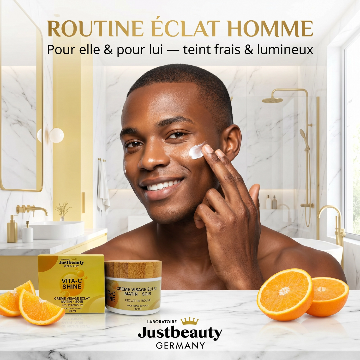 VITA-C SHINE FACE CREAM – ÉCLAT INSTANTANÉ & TEINT UNIFORME 50ml