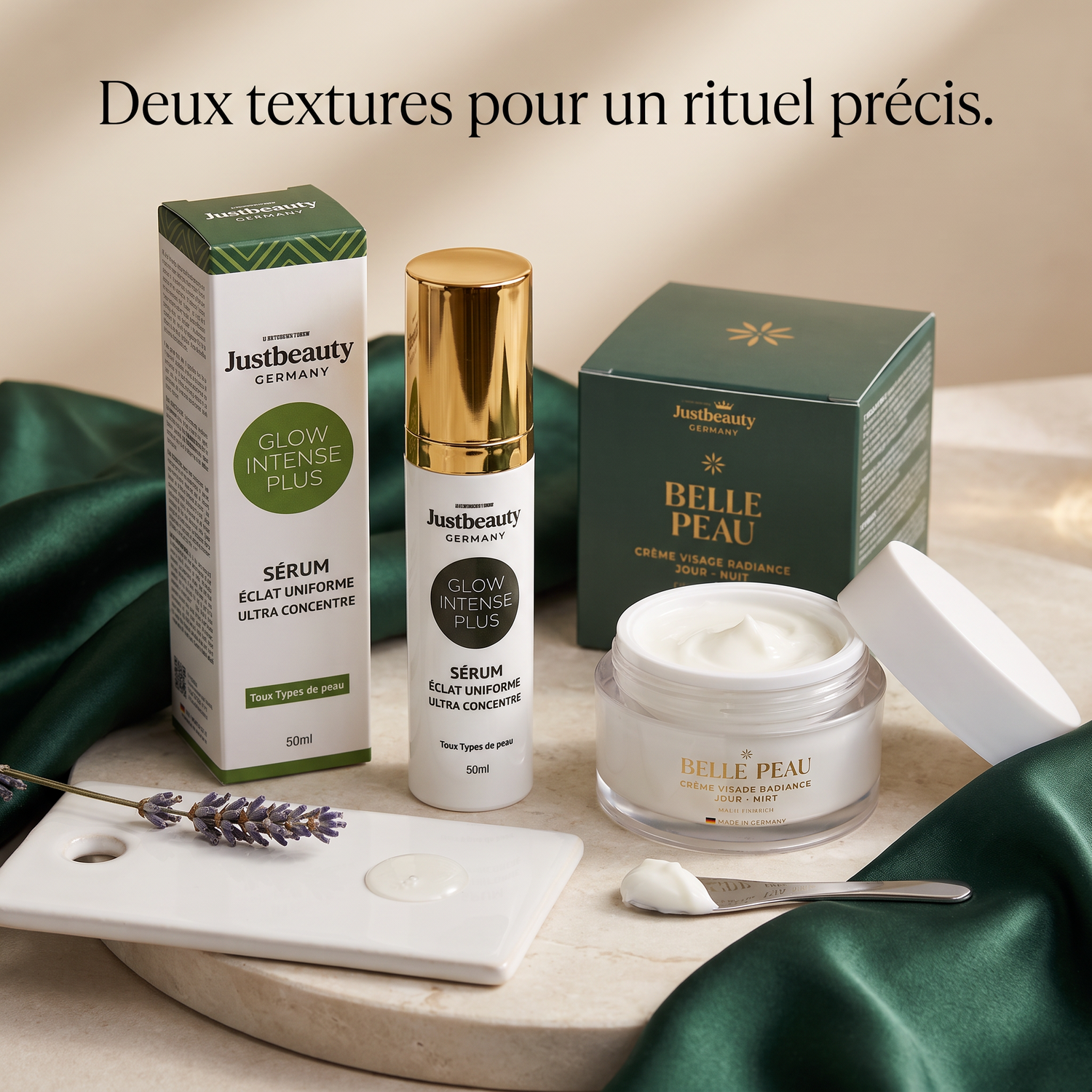 GESICHTSPFLEGE-DUO BELLE PEAU – GEGEN PIGMENTFLECKEN, FÜR MEHR AUSSTRAHLUNG & EIN EBENMÄSSIGES HAUTBILD | 2-TEILIG