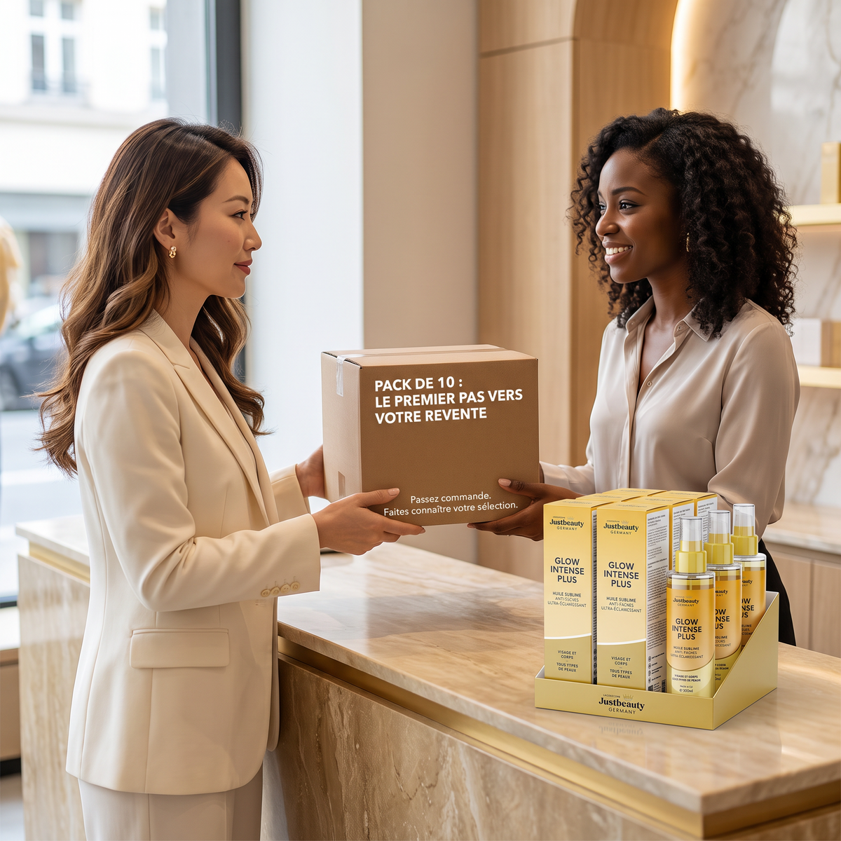 Pack Revendeur GLOW INTENSE PLUS – 10 Huiles Sublimes pour Faire de Votre Coup de Cœur une Activité