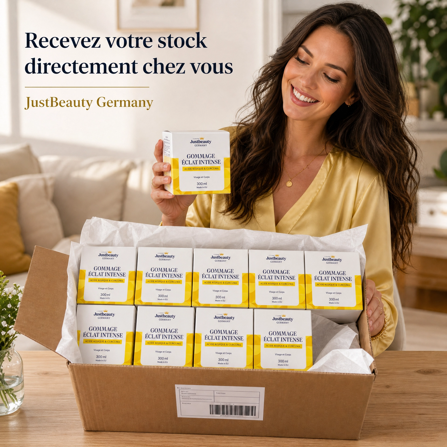 Pack Lancement Revendeur GOMMAGE ÉCLAT INTENSE – 10 Unités