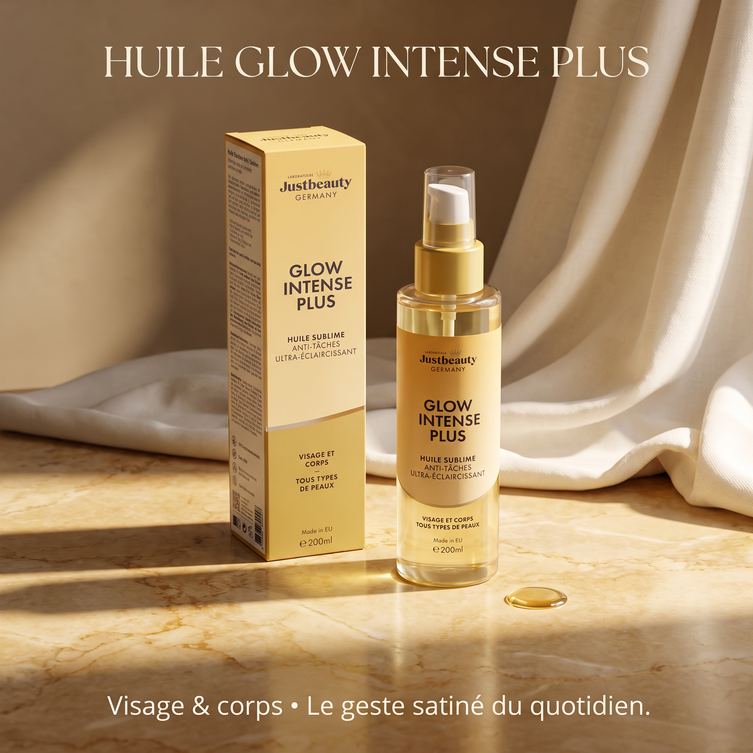 GLOW INTENSE PLUS - STRAHLENDES ANTI-FLECKEN ÖL 200ml