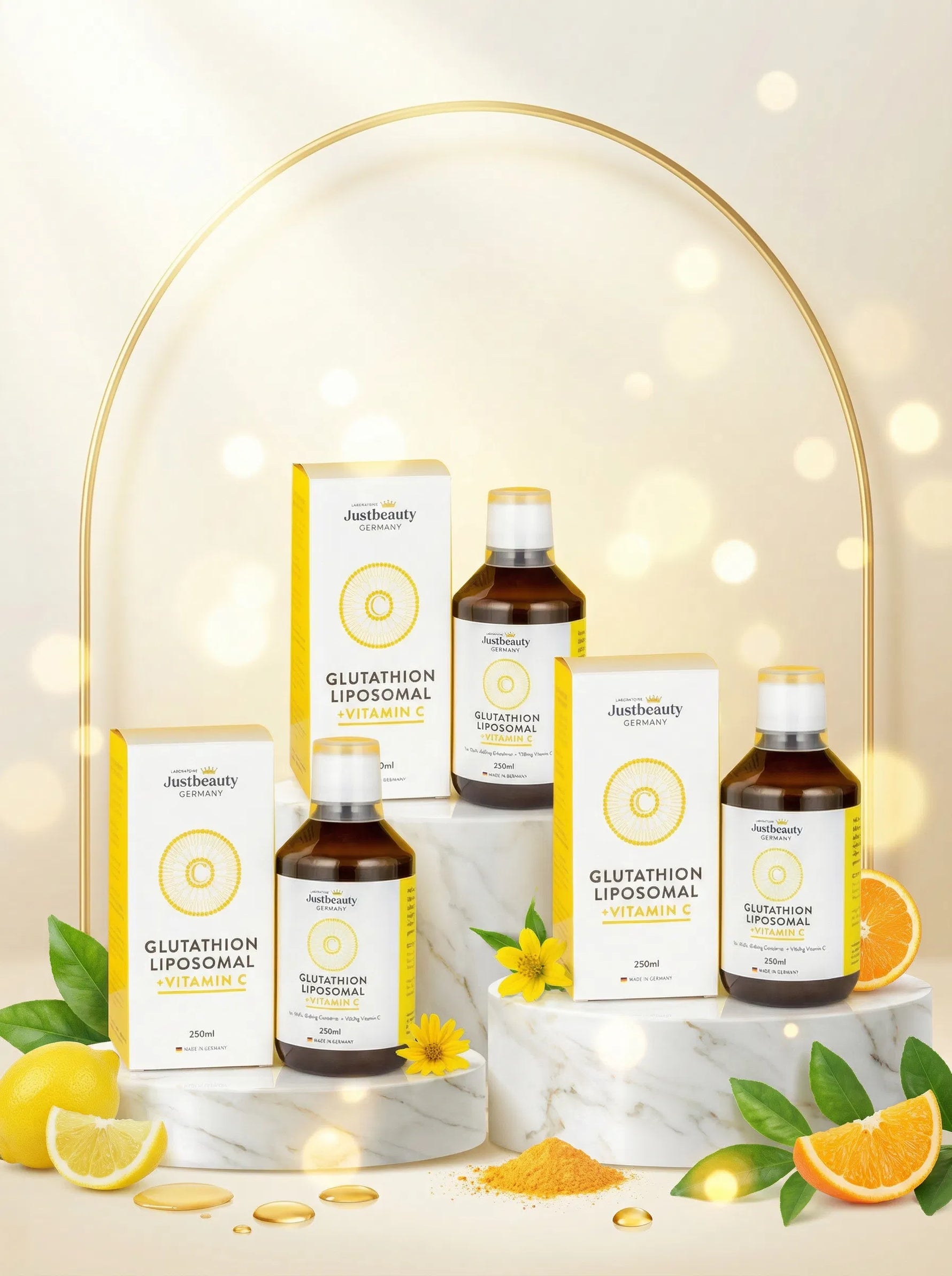3-PACK LIPOSOMAL GLUTATHIONE + VITAMIN C (250ML*3) – Justbeauty Germany