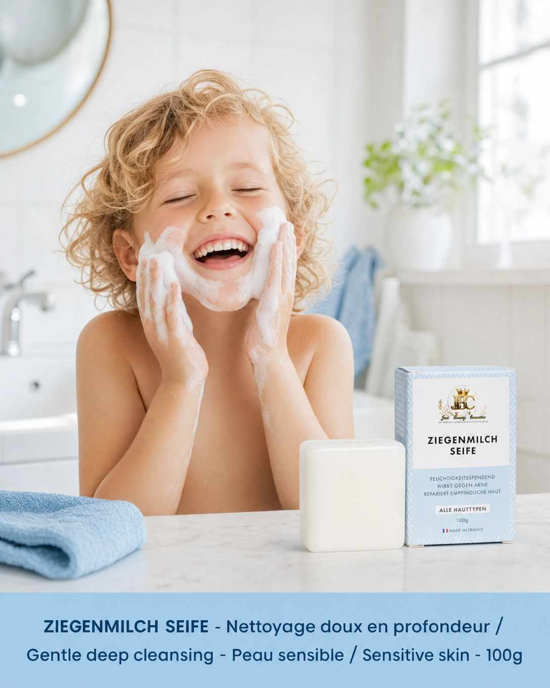 ROYAL GOAT MILK – Savon Artisanal au lait de Chèvre 100g