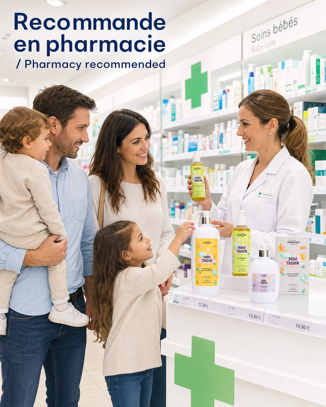 BÉBÉ TRÉSOR – LA DOUCEUR SUPRÊME POUR LA PEAU DES TOUT-PETITS 3PCS