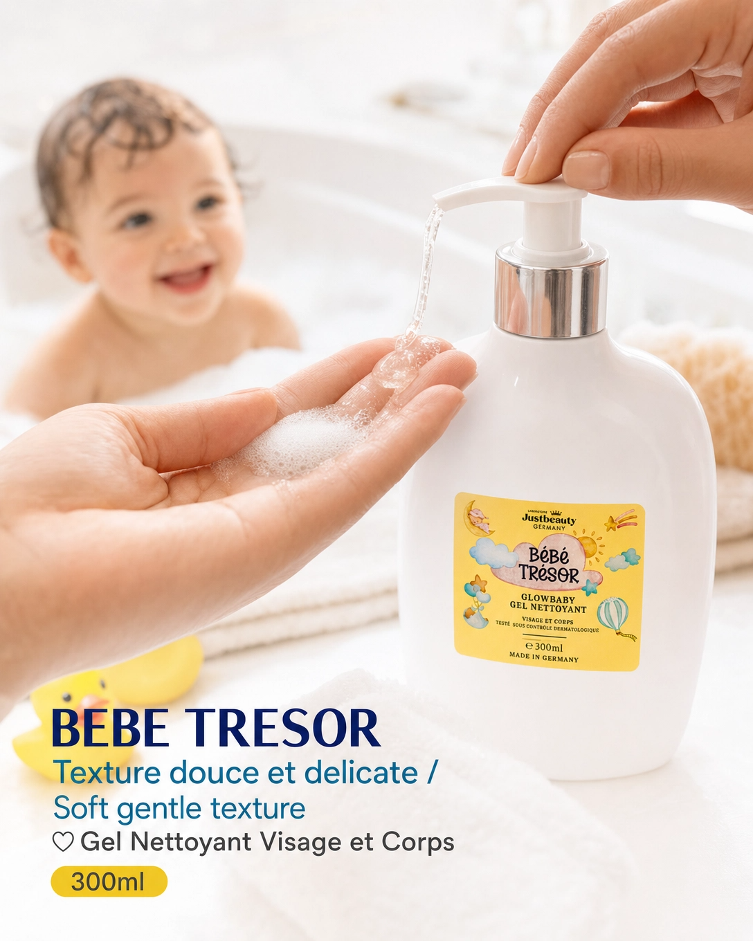 BabyGlow - Gel Nettoyant 300ml