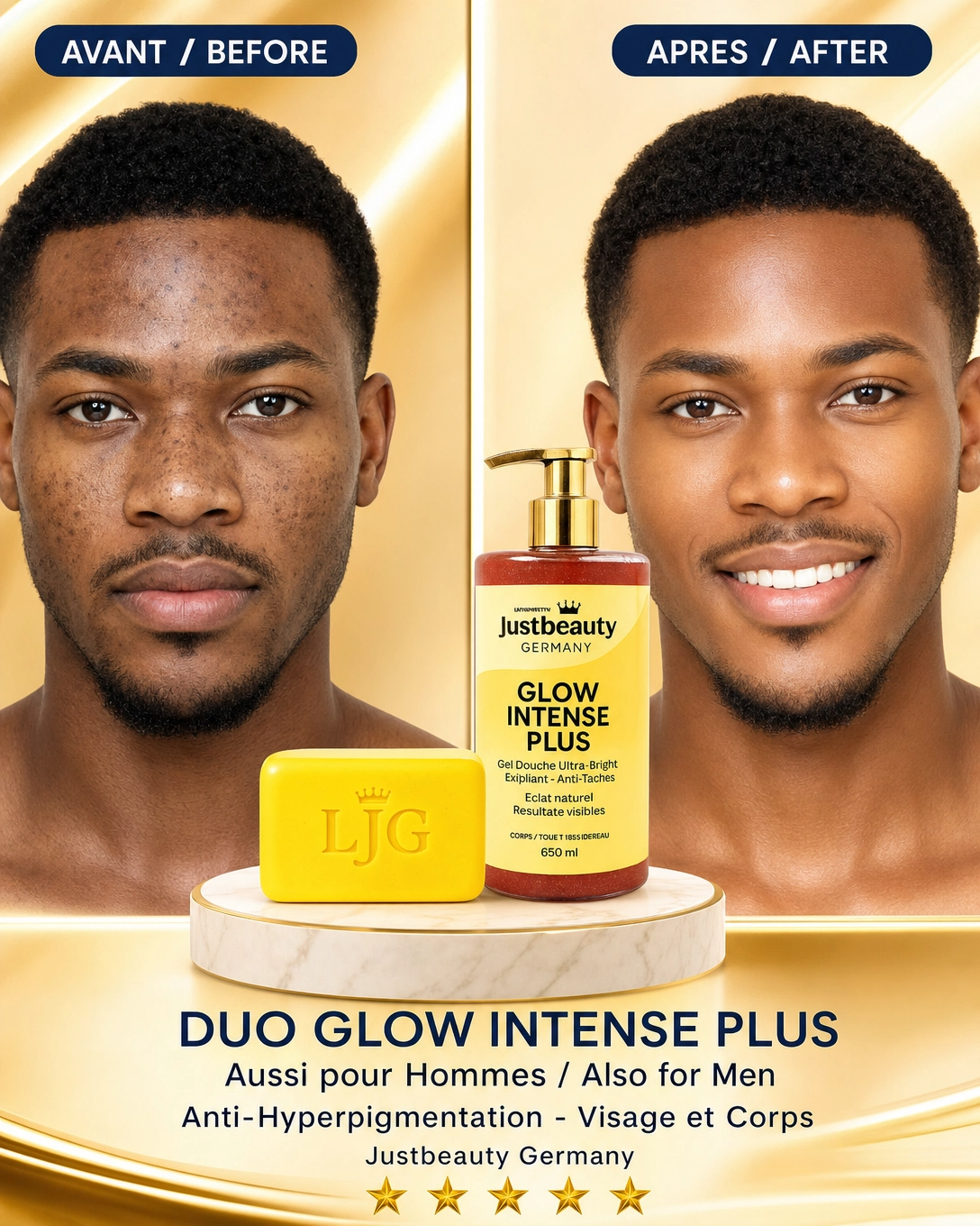 DUO GLOW INTENSE PLUS: GESICHT - KÖRPER IN HARMONIE