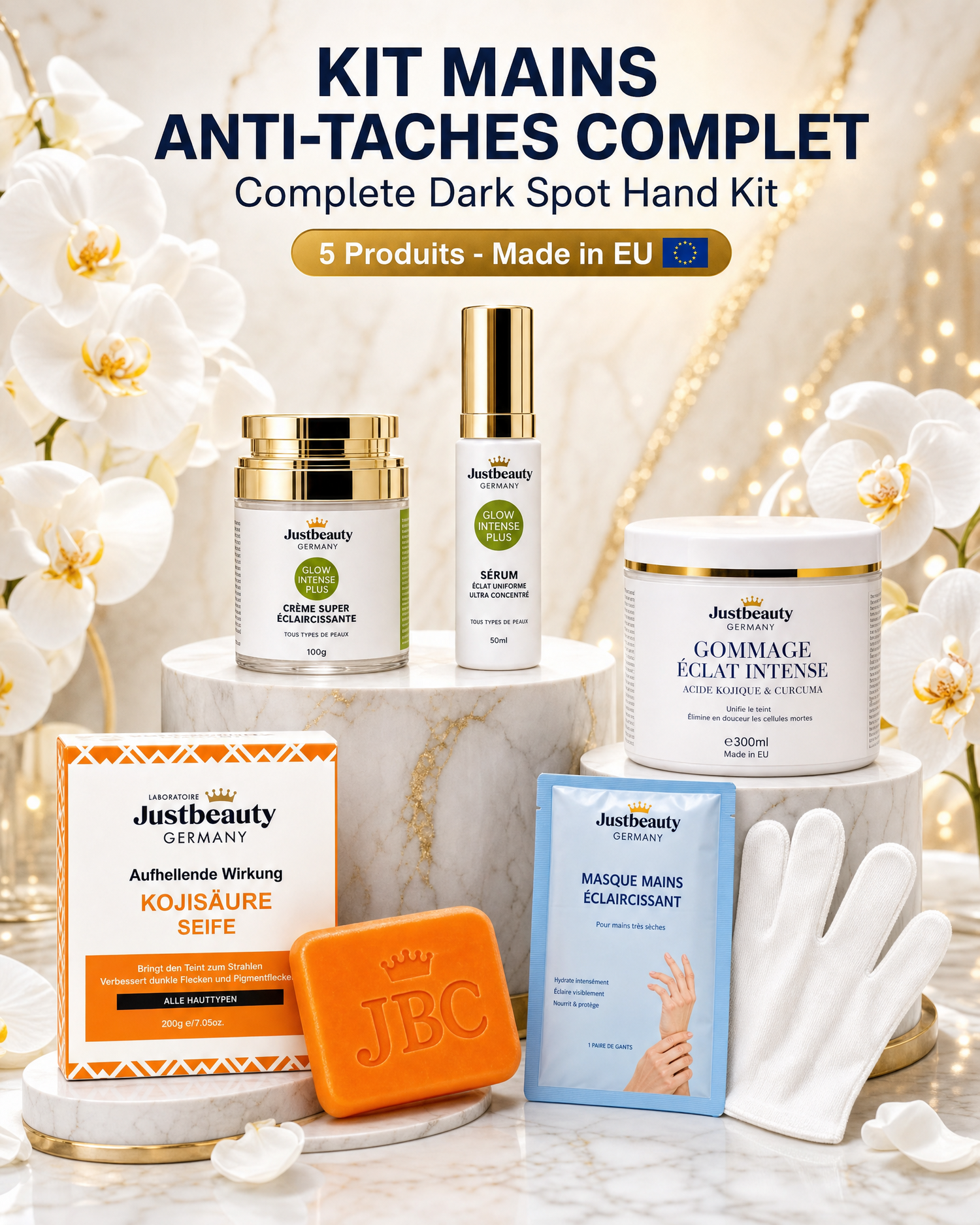 KIT RÉPARATEUR MAINS & PIEDS ABÎMÉS – SOIN INTENSIF 5 PCS