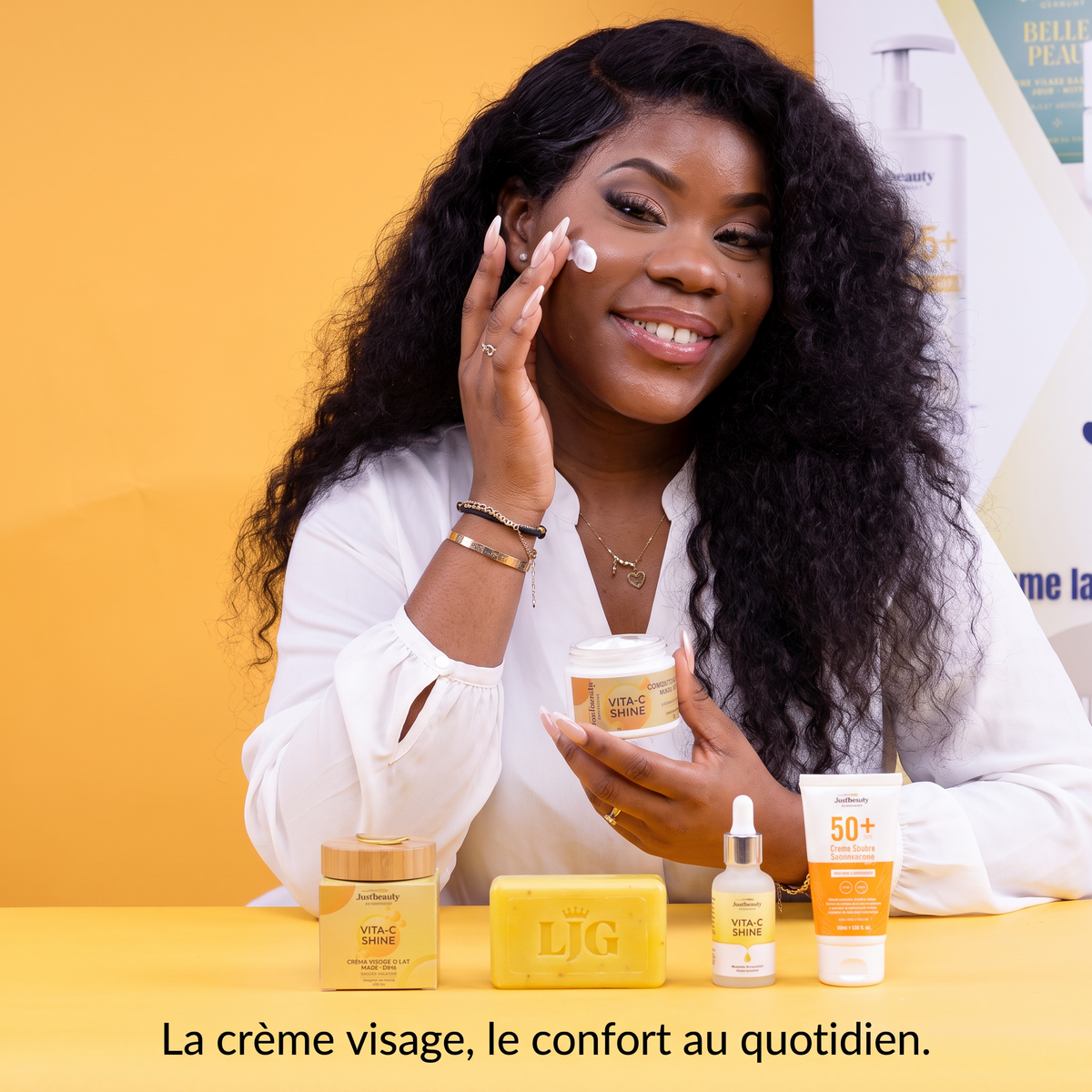 VITA-C SHINE – Kit 4 Pièces | Vitamin C Glow – Routine Éclat Visage