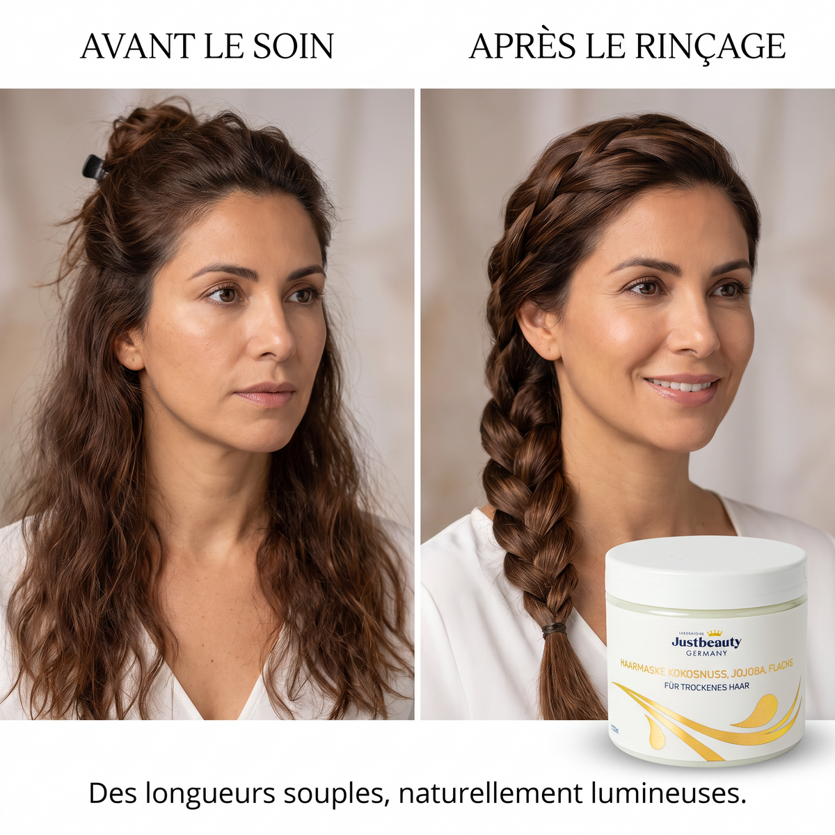 MASQUE CAPILLAIRE NUTRITIVE À L'HUILE DE COCO 200ML