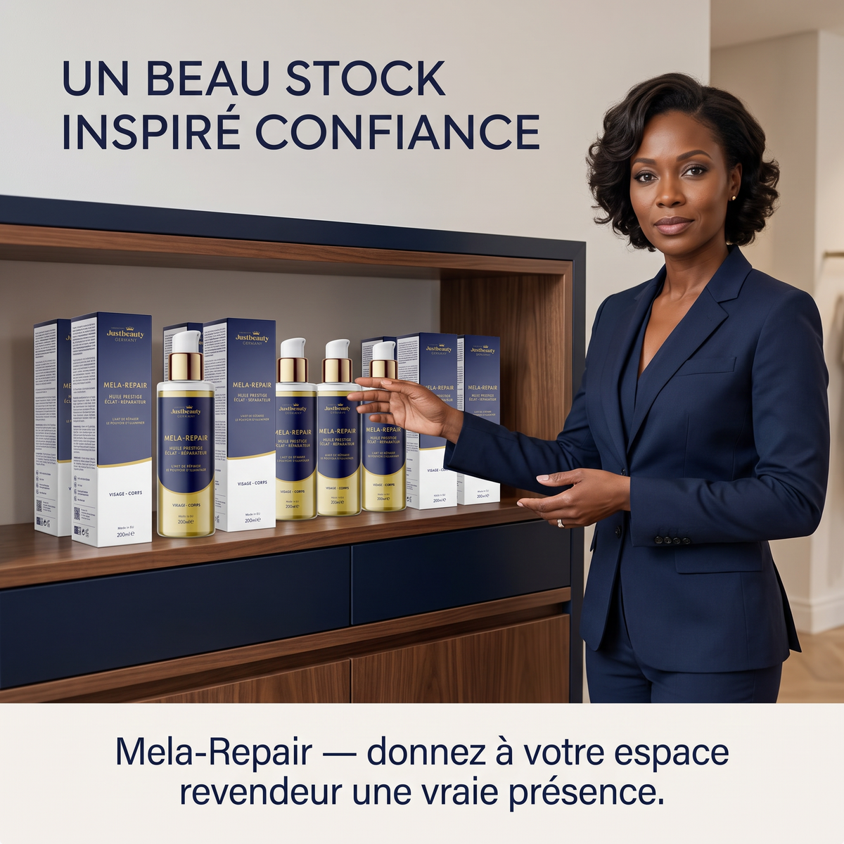 Pack Revendeur MELA-REPAIR – 10 Huiles Prestige 200 ml pour Transformer Votre Expérience en Opportunité